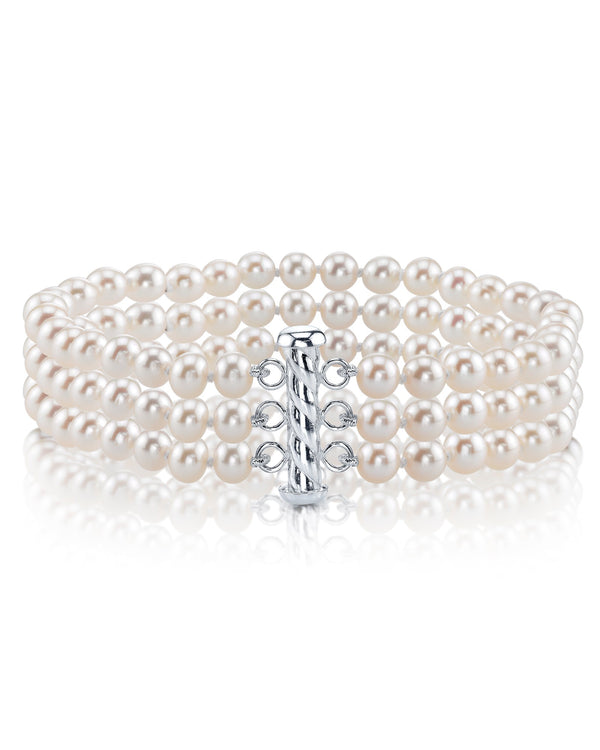 Freshwater Pearl Triple Strand Bracelet store