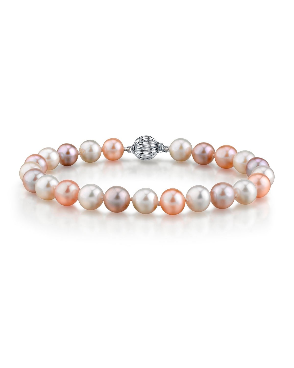 Colored on sale pearl bracelet