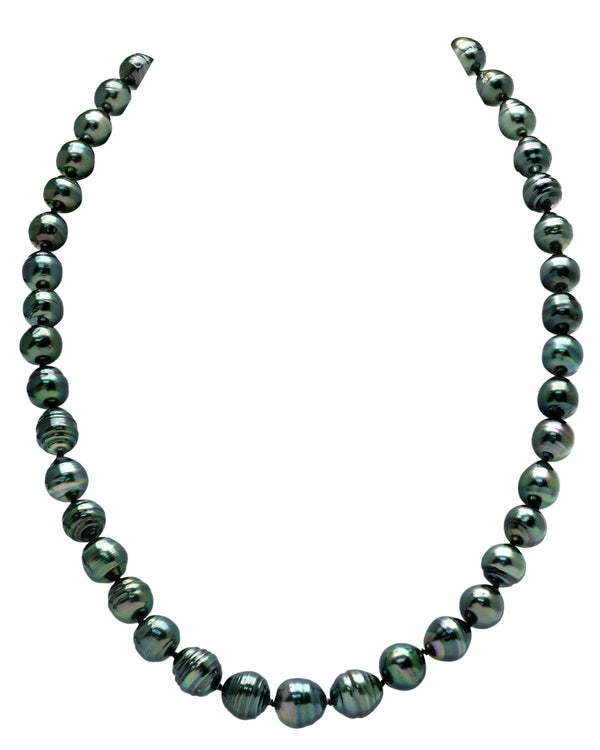 Black Pearl Necklaces - Pure Pearls