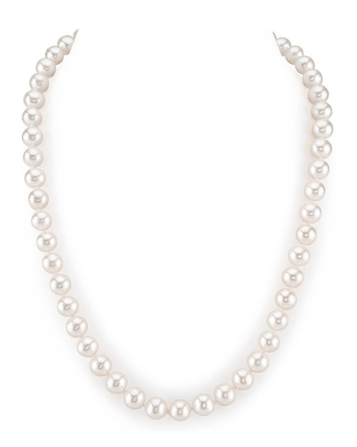 Freshwater Pearl Necklaces, 14 MM LUSTROUS WHITE PEARL NECKLACE -nk291