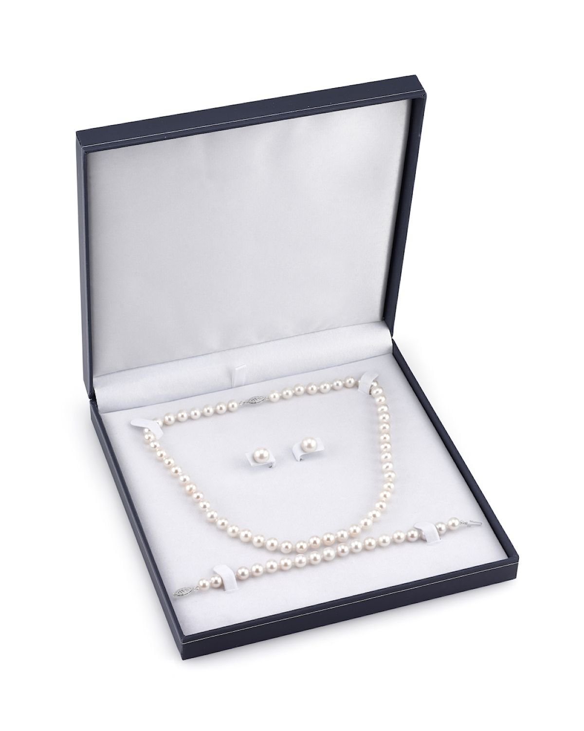 Buy Zaveri Pearls Gold Tone Contemporary ed Pearls Jewellery Set Online At  Best Price @ Tata CLiQ