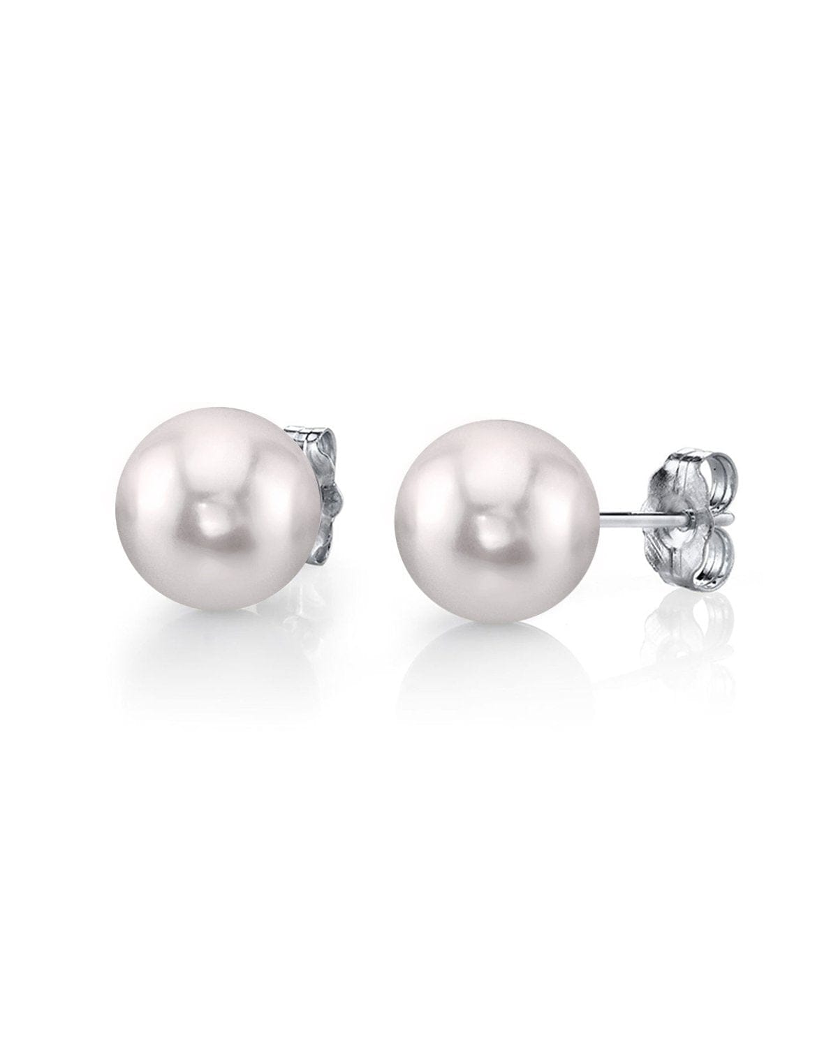 WHITE SHELL PEARLS STUD store EARRINGS