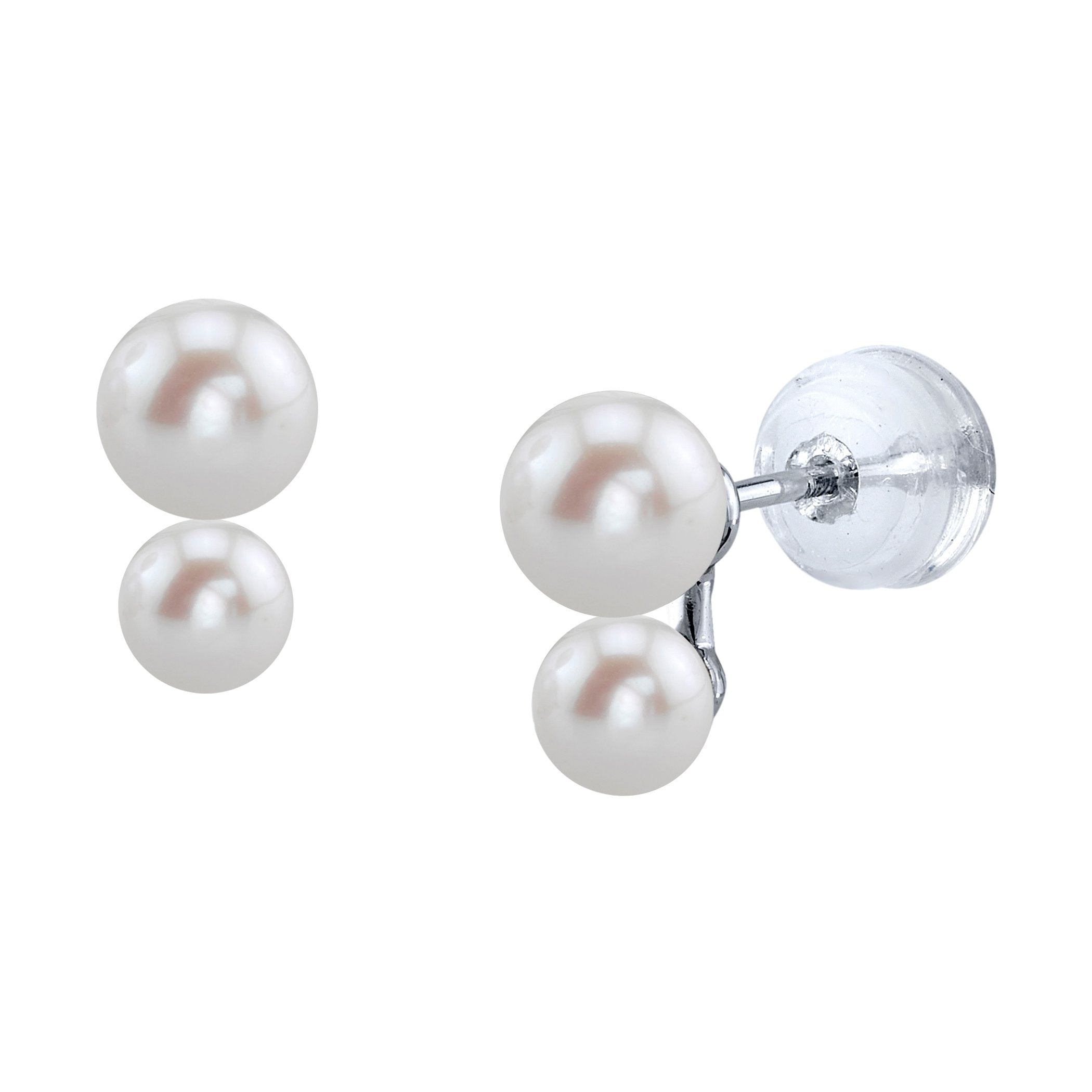 14K Gold Freshwater Pearl Christie Earrings - Pure Pearls