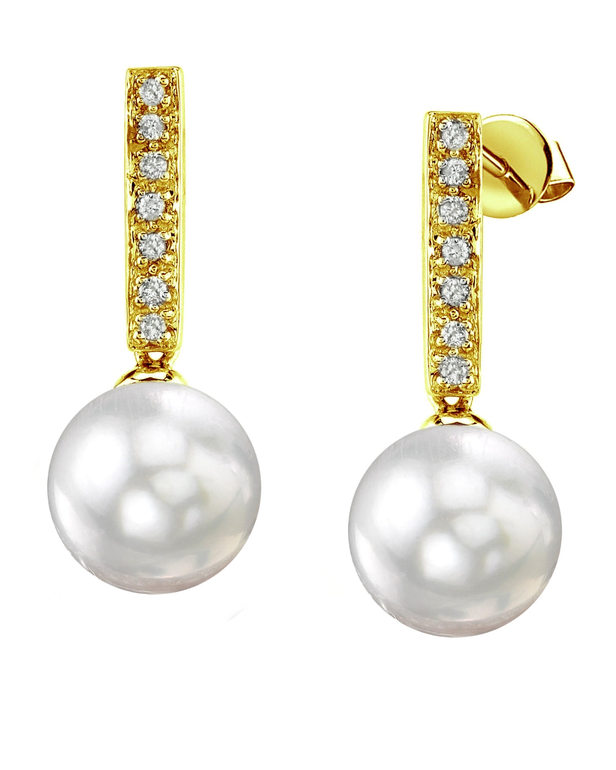 Buy Gold-Toned & White Earrings for Women by Estele Online | Ajio.com