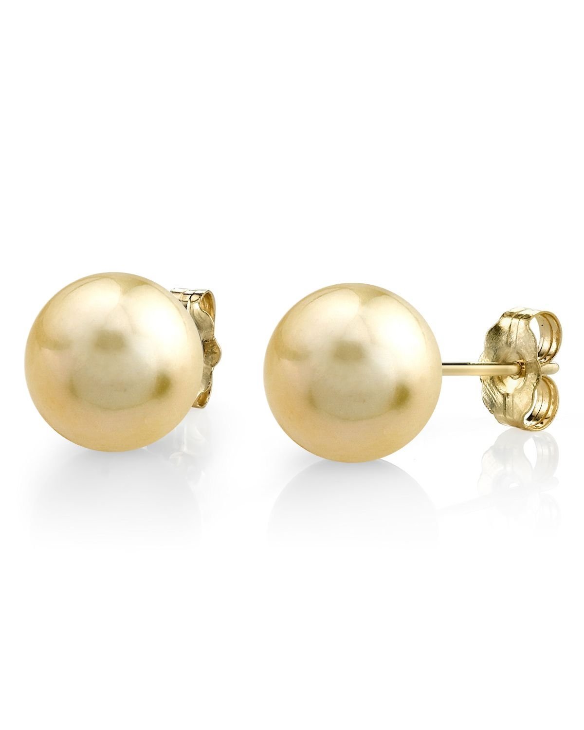 Champagne Pearl Teardrop Earrings - 2 stone – Dames a la Mode