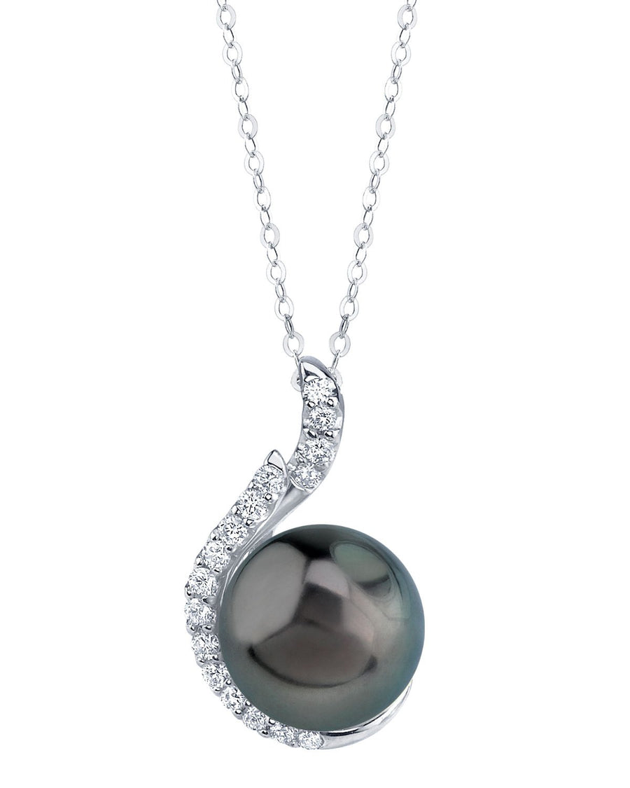 Gems One Black Pearl Pendant 230554 - Sami Fine Jewelry